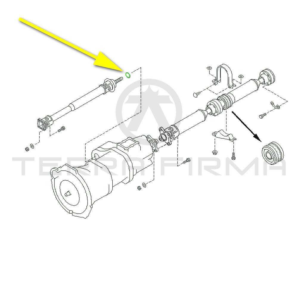 Nissan, Nissan Skyline R32 R33 R34 Front Driveshaft/Propeller Shaft Oil Seal (All Wheel Drive)