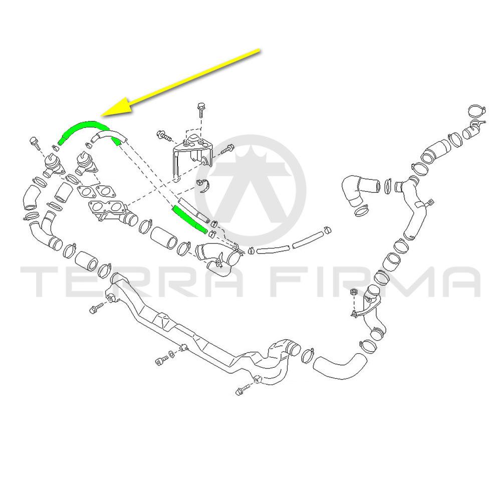 Nissan, Nissan Skyline R32 R33 R34 GTR Blow Off Valve (BOV) Hose, Outer