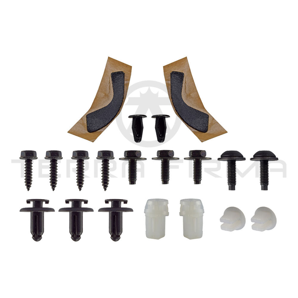 Nissan, Nissan Skyline R33 GTR Front Bumper Fascia Mounting Hardware Kit