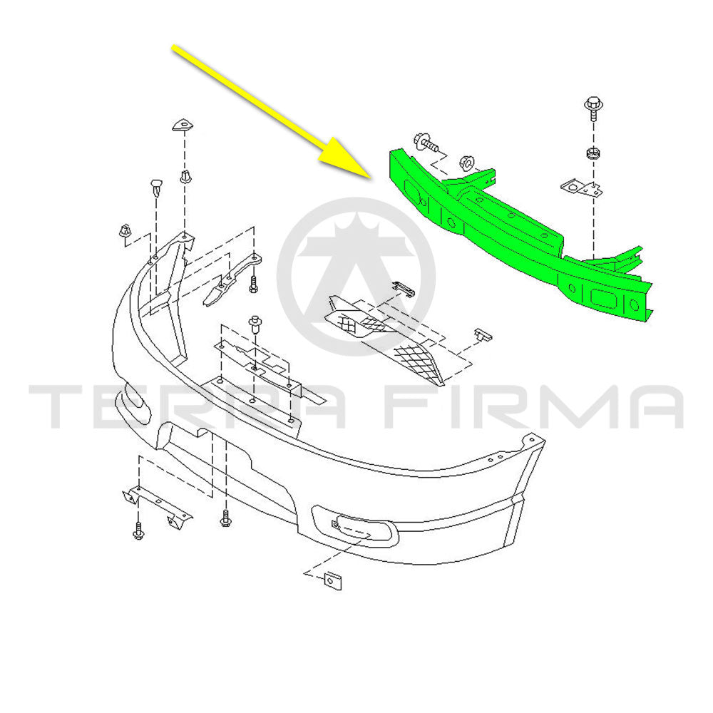 Nissan, Nissan Skyline R33 GTR Front Bumper Reinforcement