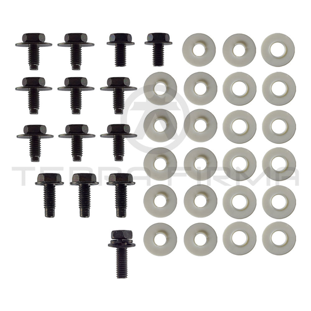 Nissan, Nissan Skyline R33 GTR Front Fender Mounting Fastener Kit (per Fender)