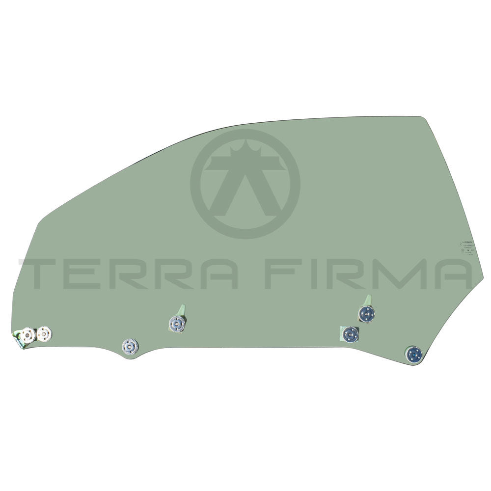 Nissan, Nissan Skyline R34 GTR GT GTT Door Window Glass Assembly (UV Cut) Left, 2-Door Models