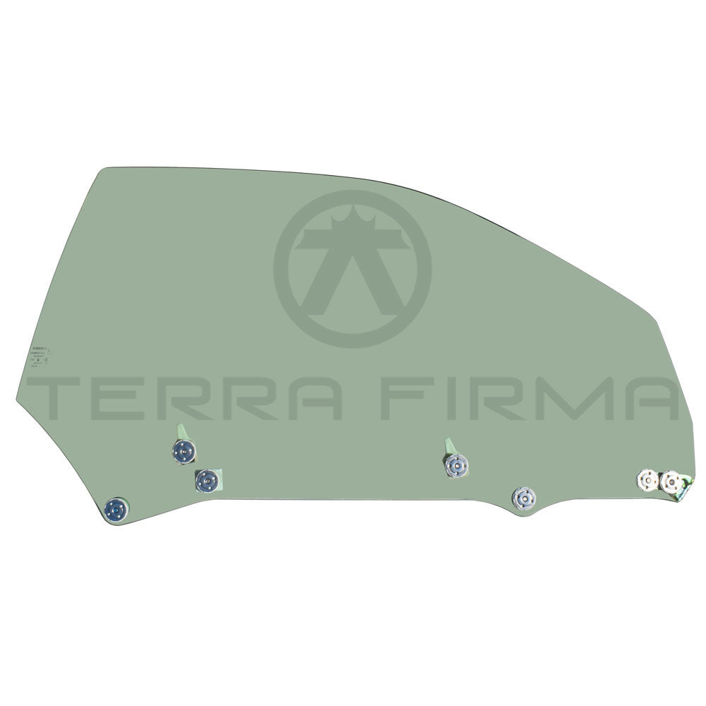 Nissan, Nissan Skyline R34 GTR GT GTT Door Window Glass Assembly (UV Cut) Right, 2-Door Models