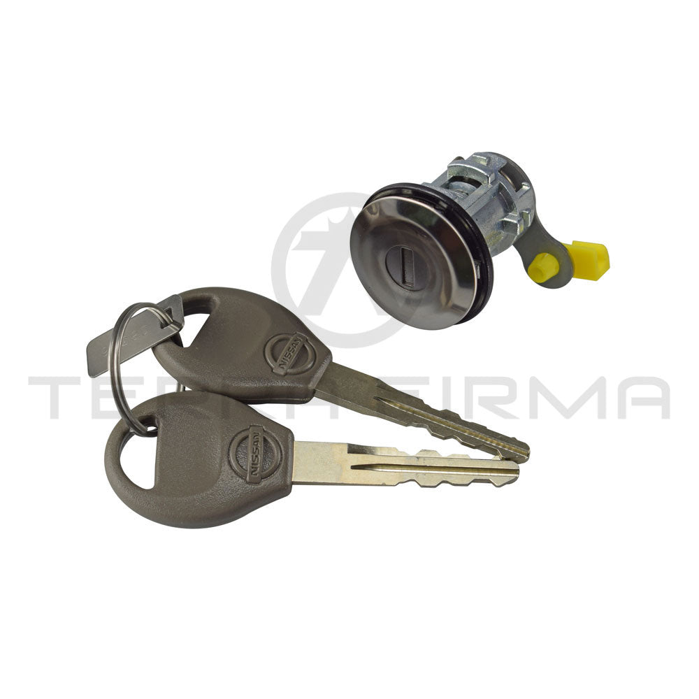 Nissan, Nissan Skyline R34 GTR GT GTT Trunk Lock Cylinder And Keys, Late