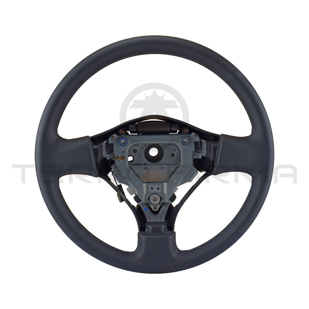 Nissan, Nissan Skyline R34 GTR Steering Wheel Assembly Without Pad, V-Spec/M-Spec Bronze Stitching