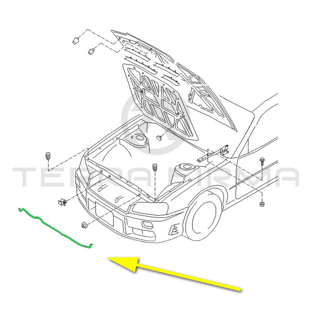 Nissan, Nissan Skyline R34 Hood Support Rod