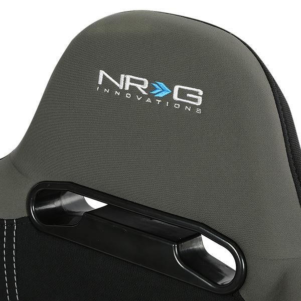 NRG Innovations, Pair Evo Style Full Reclinable Racing Seats - RSC-100