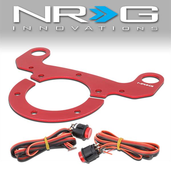 NRG Innovations, Steering Wheel Extended Mounted Dual Control Switch - WDD-101RD