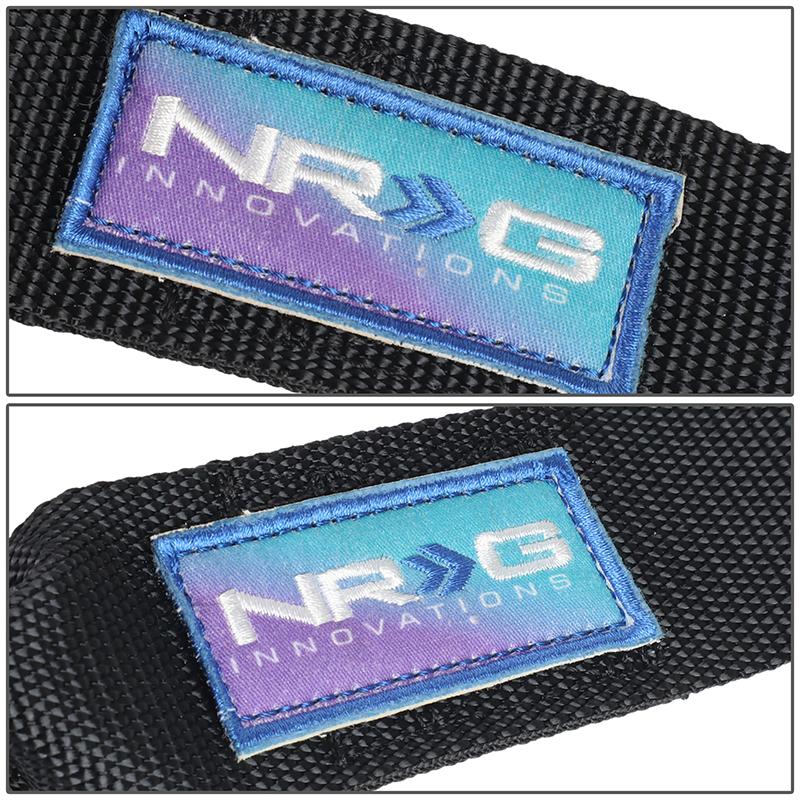 NRG Innovations, Universal 2 in. Nylon Fabric Tow Strap - TOW-10BK