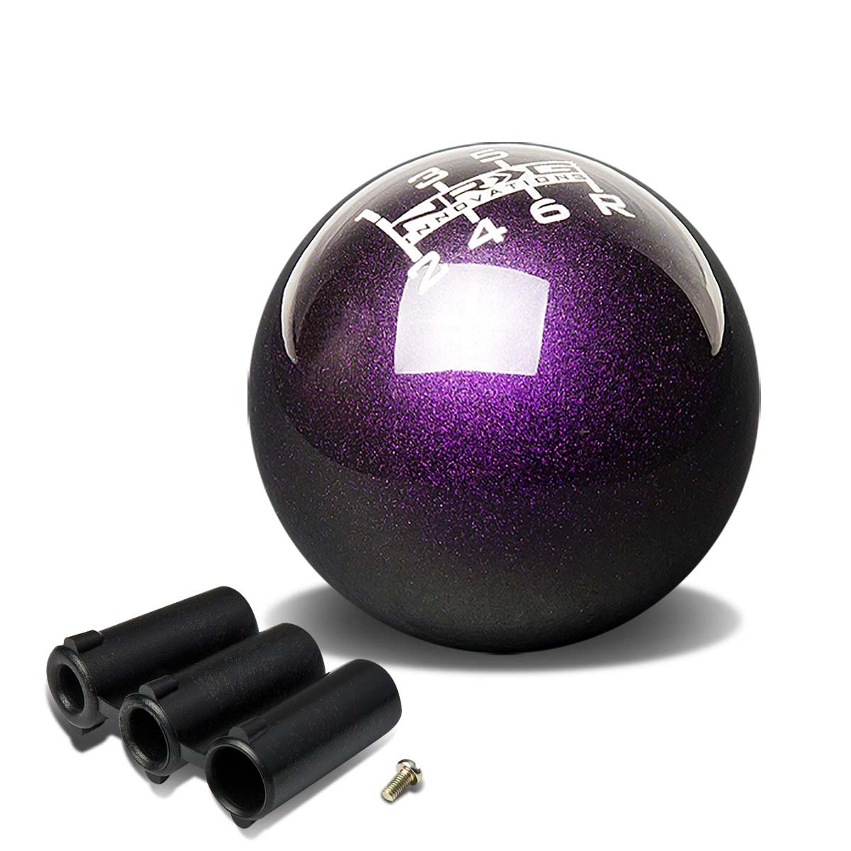 NRG Innovations, Universal 5-Speed Weighted Ball Style Shift Knob - SK-300GP-1-W