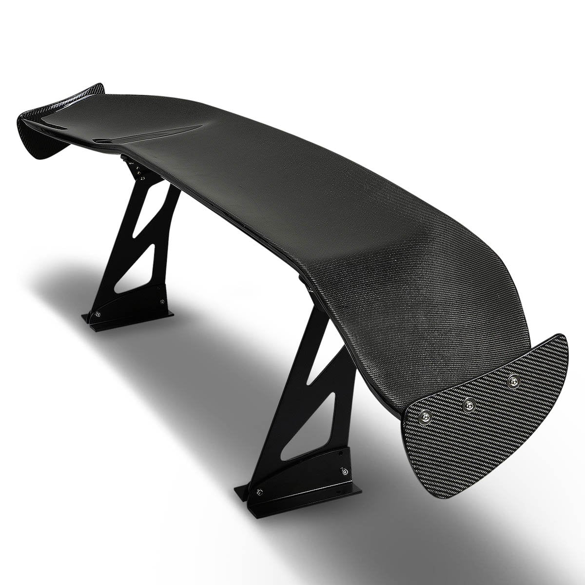 NRG Innovations, Universal 69 in. GT Style Carbon Fiber Rear Spoiler - CARB-A690