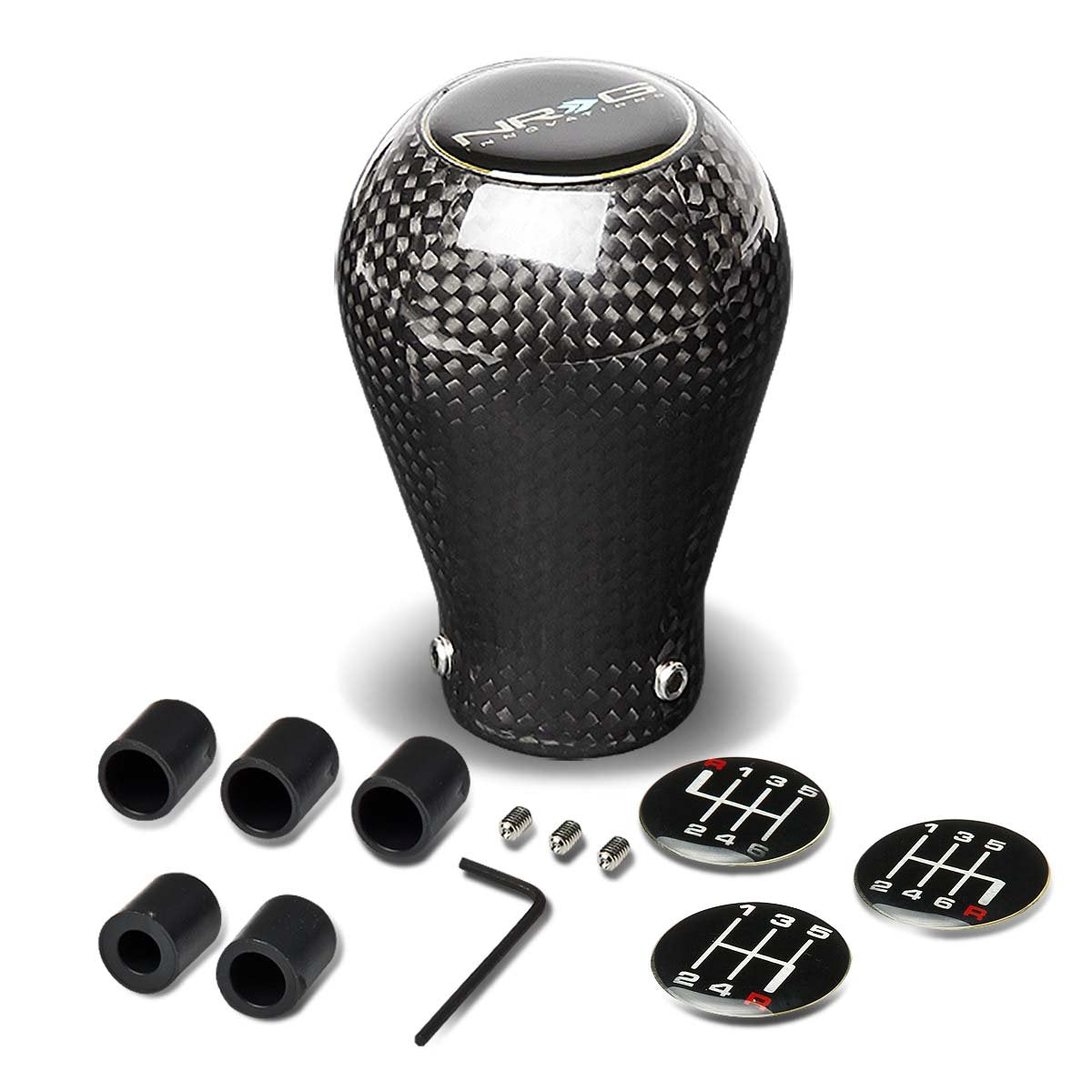 NRG Innovations, Universal MT Carbon Fiber Shift Knob - SK-900CF