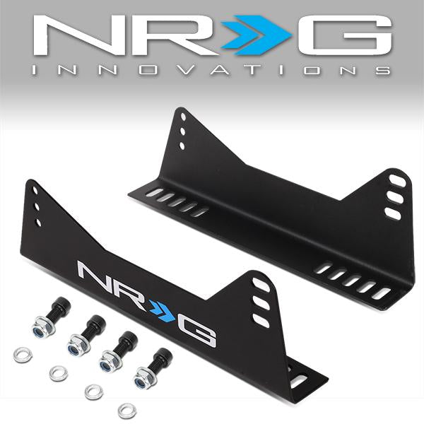 NRG Innovations, Universal Mild Steel Side Mounting Brackets - RSC-100MB