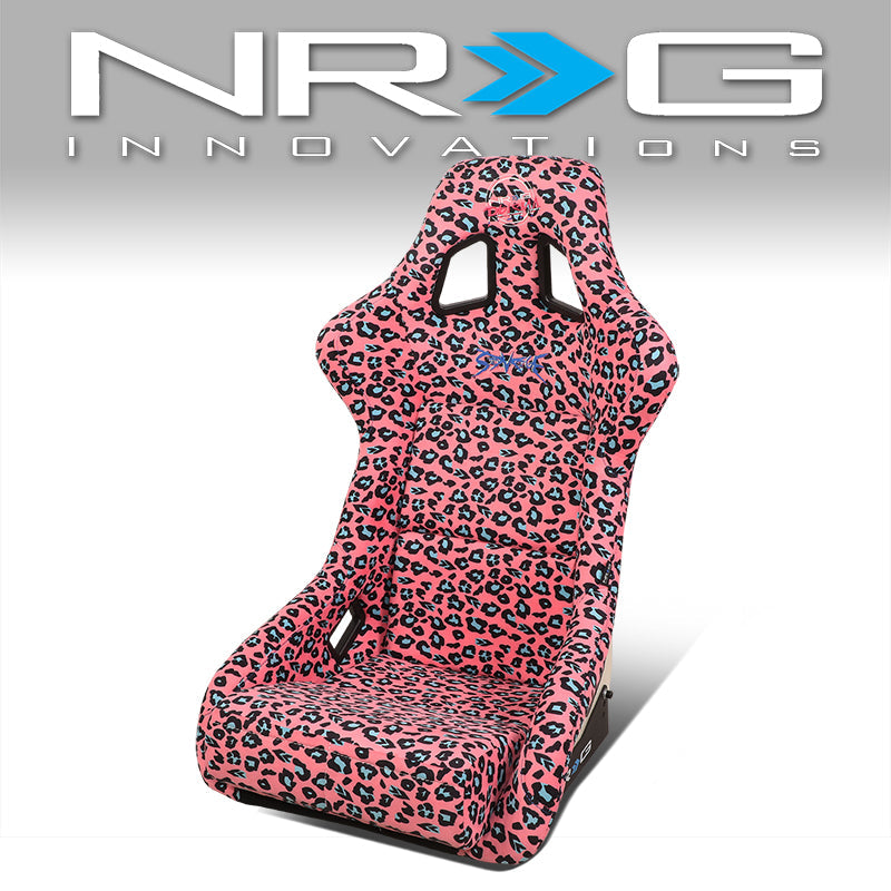 NRG Innovations, Vegan Micro Fiber Fixed Back Racing Bucket Seat - FRP-302-PK-SAVAGE